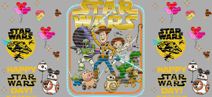 16oz Disney style-D-1981